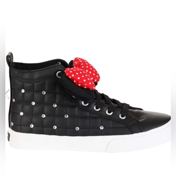 NWT Ground Up Disney Minnie Mouse Hi-top sneakers women size 11 - Picture 4 of 12